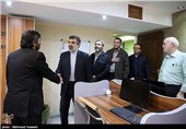 حضور بهروز کمالوندی سخنگوی سازمان انرژی اتمی در خبرگزاری تسنیم