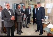 بازدید مدیر عامل و مدیران ارشد تسنیم از تحریریه خبرگزاری سانا - سوریه