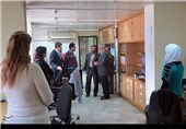 بازدید مدیر عامل و مدیران ارشد تسنیم از تحریریه خبرگزاری سانا - سوریه