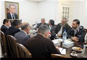 حضور مدیر عامل و مدیران تسنیم در خبرگزاری سانا - سوریه