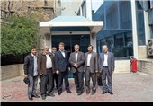 عکس یادگاری مدیران ارشد خبرگزاریهای تسنیم و سانا - سوریه