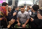 بازگشت تیم‌ملی کشتی آزاد از مسابقات جهانی آمریکا