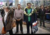بازگشت تیم‌ملی کشتی آزاد از مسابقات جهانی آمریکا