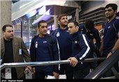 بازگشت تیم‌ملی کشتی آزاد از مسابقات جهانی آمریکا