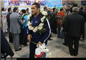 بازگشت تیم‌ملی کشتی آزاد از مسابقات جهانی آمریکا