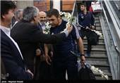 بازگشت تیم‌ملی کشتی آزاد از مسابقات جهانی آمریکا