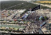 تصاویر هوایی از مرقد مطهر امام (ره)