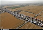 تصاویر هوایی از مرقد مطهر امام (ره)