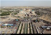 تصاویر هوایی از مرقد مطهر امام (ره)