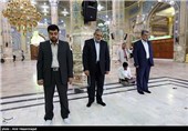 حضور مدیران خبرگزاری تسنیم در مراسم غبار روبی مسجد مقدس جمکران