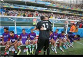 دیدار تیم های ملی فوتبال ایران و نیجریه - جام جهانی 2014