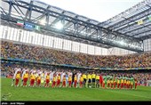 دیدار تیم های ملی فوتبال ایران و نیجریه - جام جهانی 2014