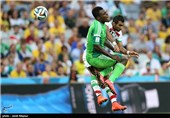 دیدار تیم های ملی فوتبال ایران و نیجریه - جام جهانی 2014