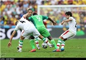 دیدار تیم های ملی فوتبال ایران و نیجریه - جام جهانی 2014