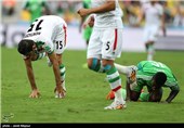 دیدار تیم های ملی فوتبال ایران و نیجریه - جام جهانی 2014