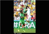 دیدار تیم های ملی فوتبال ایران و نیجریه - جام جهانی 2014