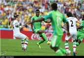 دیدار تیم های ملی فوتبال ایران و نیجریه - جام جهانی 2014
