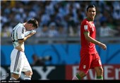 دیدار تیم‌های فوتبال ایران و آرژانتین - جام جهانی 2014 برزیل