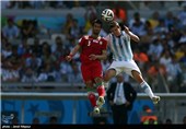 دیدار تیم‌های فوتبال ایران و آرژانتین - جام جهانی 2014 برزیل