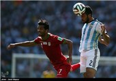 دیدار تیم‌های فوتبال ایران و آرژانتین - جام جهانی 2014 برزیل
