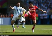 دیدار تیم‌های فوتبال ایران و آرژانتین - جام جهانی 2014 برزیل