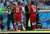 دیدار تیم‌های فوتبال ایران و آرژانتین - جام جهانی 2014 برزیل