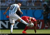دیدار تیم‌های فوتبال ایران و آرژانتین - جام جهانی 2014 برزیل