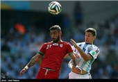 دیدار تیم‌های فوتبال ایران و آرژانتین - جام جهانی 2014 برزیل