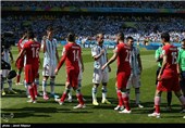 دیدار تیم‌های فوتبال ایران و آرژانتین - جام جهانی 2014 برزیل