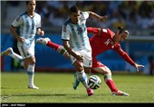 دیدار تیم‌های فوتبال ایران و آرژانتین - جام جهانی 2014 برزیل