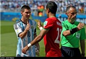 دیدار تیم‌های فوتبال ایران و آرژانتین - جام جهانی 2014 برزیل