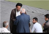 حجت الاسلام سیدمحمود علوی وزیر اطلاعات در نماز عید سعید فطر-مصلی تهران