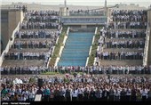 نماز عید سعید فطر به امامت مقام معظم رهبری-مصلی تهران