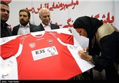 مراسم رونمایی از لباس تیم فوتبال پرسپولیس