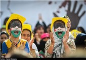 اجتماع بچه های غزه، بچه های ایران - برج میلاد تهران