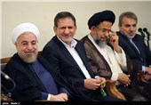 دیدار رئیس جمهور و اعضای هیئت دولت با مقام معظم رهبری