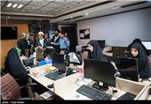 حضور حجت الاسلام رحیمیان در تحریریه خواهران خبرگزاری تسنیم 