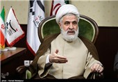 حضور شیخ نعیم قاسم جانشین دبیرکل حزب الله لبنان در خبرگزاری تسنیم