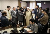 حضور شیخ نعیم قاسم جانشین دبیرکل حزب الله لبنان در خبرگزاری تسنیم