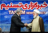 دیدار شیخ نعیم قاسم جانشین دبیرکل حزب الله لبنان با مجید قلی زاده مدیرعامل خبرگزاری تسنیم