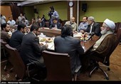حضور جانشین دبیرکل حزب‌الله لبنان در خبرگزاری تسنیم 