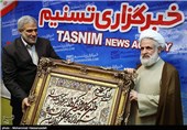 حضور جانشین دبیرکل حزب‌الله لبنان در خبرگزاری تسنیم 