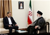 دیدار دبیر کل جهاد اسلامی فلسطین با مقام معظم رهبری
