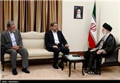 دیدار دبیر کل جهاد اسلامی فلسطین با مقام معظم رهبری