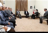 دیدار دبیر کل جهاد اسلامی فلسطین با مقام معظم رهبری