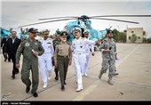 بازدید سرلشکر عطاءالله صالحی فرمانده کل ارتش از دستاوردهای جدید نیروی دریایی ارتش - بندرعباس