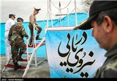 امیر سرلشکر عطاءالله صالحی فرمانده کل ارتش در مراسم رونمایی از دستاوردهای جدید نیروی دریایی ارتش - بندرعباس