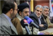 مجید قلی‌زاده مدیرعامل خبرگزاری تسنیم  در مراسم رونمایی کتاب مسیح در شب قدر