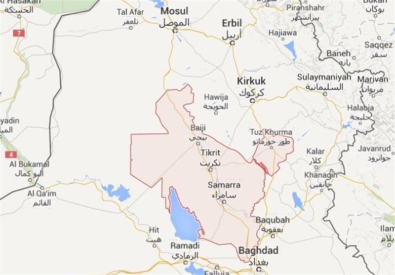 بمباران سنگین 2 مخفیگاه داعش میان صلاح الدین و دیالی