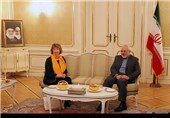 شام کاری ظریف و اشتون پیش از آغاز مذاکرات-وین